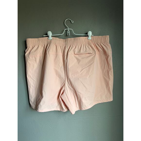 VRST Mens Everyday Shorts Woven Nylon Classic Fit Drawstring Sun Kissed Pink 2XL - Picture 2 of 6